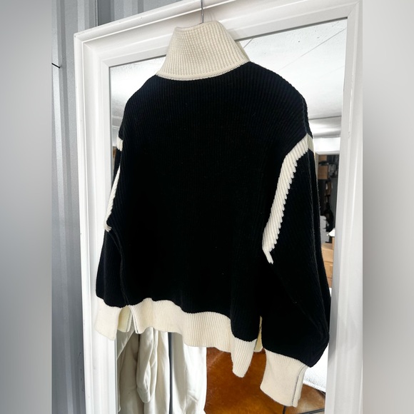 PRIV button up turtle neck cardigan - Picture 2 of 2